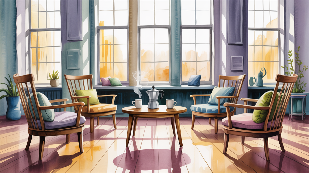 The gathering place — a welcoming community space